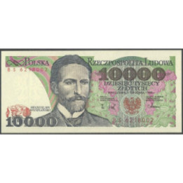 Polonia 10.000 Zlotych 1 Dic 1988 P151b