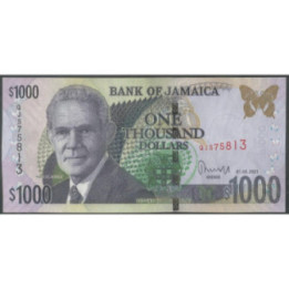 Jamaica 1.000 Dollars 1 Jun 2021 P86