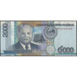 Laos 2.000 Kip 2011 P41a