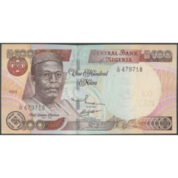 Nigeria 100 Naira 1999 Firma 13 P28a