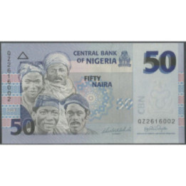 Nigeria 50 Naira 2007 P35b