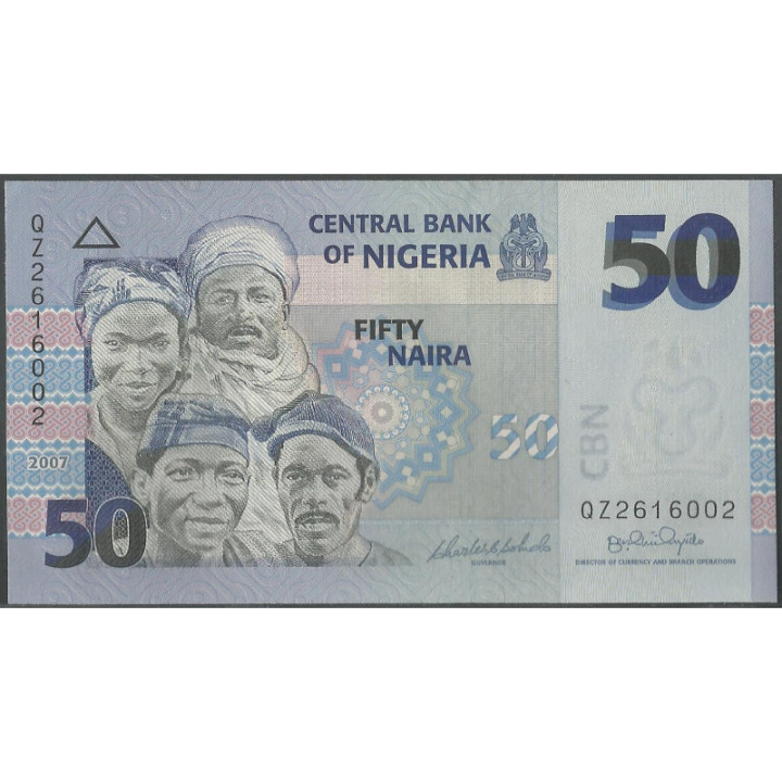 Nigeria 50 Naira 2007 P35b