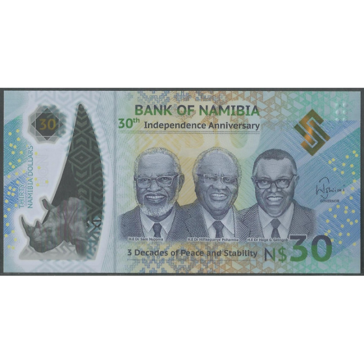 Namibia 30 Dollars 2020 P18