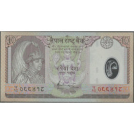 Nepal 10 Rupias ND2005 P54
