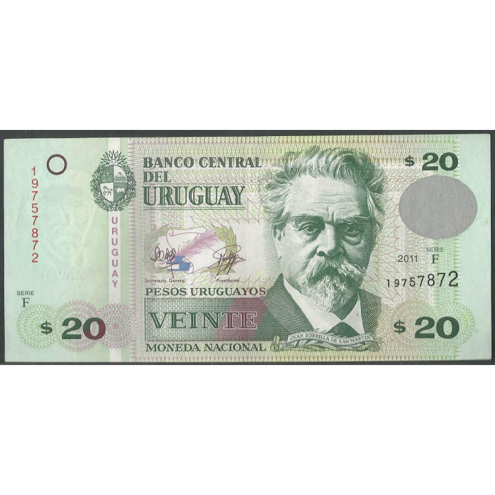 Uruguay 20 Pesos 2011 F P86b