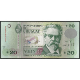 Uruguay 20 Pesos 2011 F P86b
