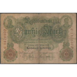 Alemania 50 Mark 10 Mar 1906 P26b