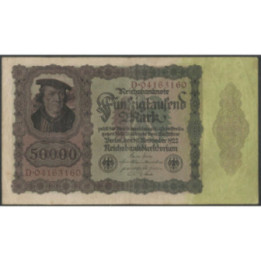 Alemania 50.000 Mark 19 Nov 1922 P80