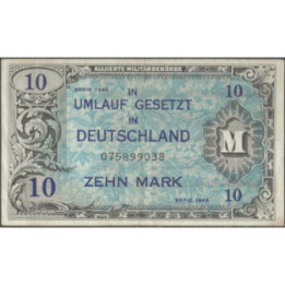 Alemania 10 Mark 1944 P194b