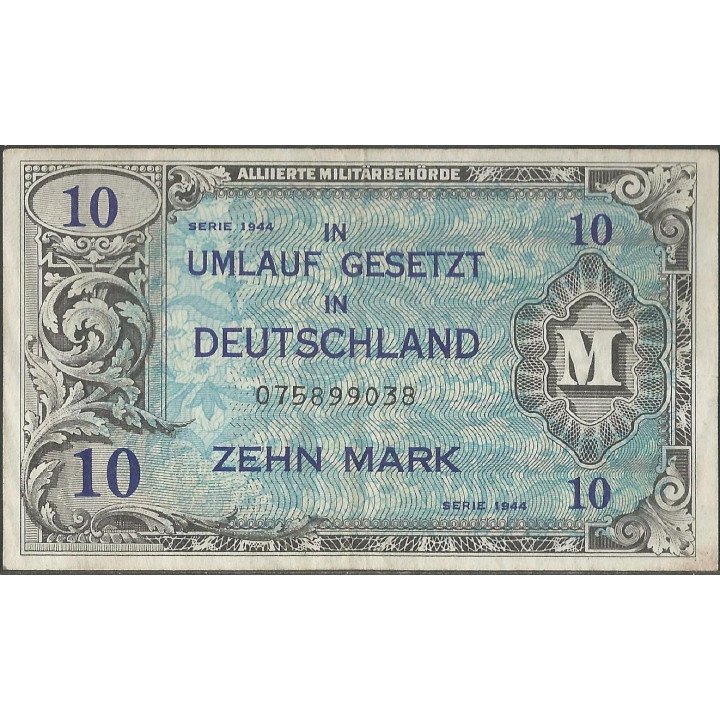 Alemania 10 Mark 1944 P194b