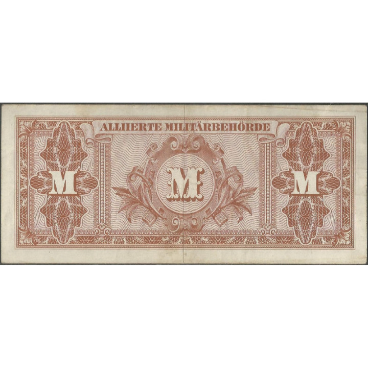 Alemania 100 Mark 1944 P197b reverso