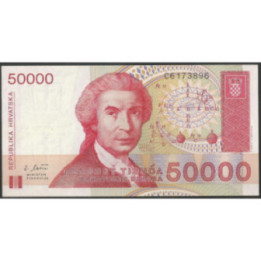 Croacia 50.000 Dinara 30 May 1993 P26a