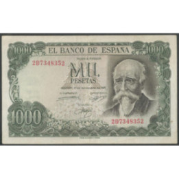 España 1.000 Pesetas 17 Sep 1971 P154