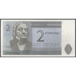 Estonia 2 Krooni 1992 P70a