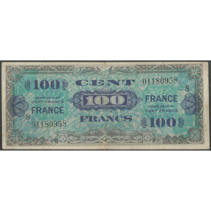 Francia 100 Francs 1944 P118a