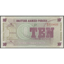 Inglaterra 10 New Pence ND1972 PM45