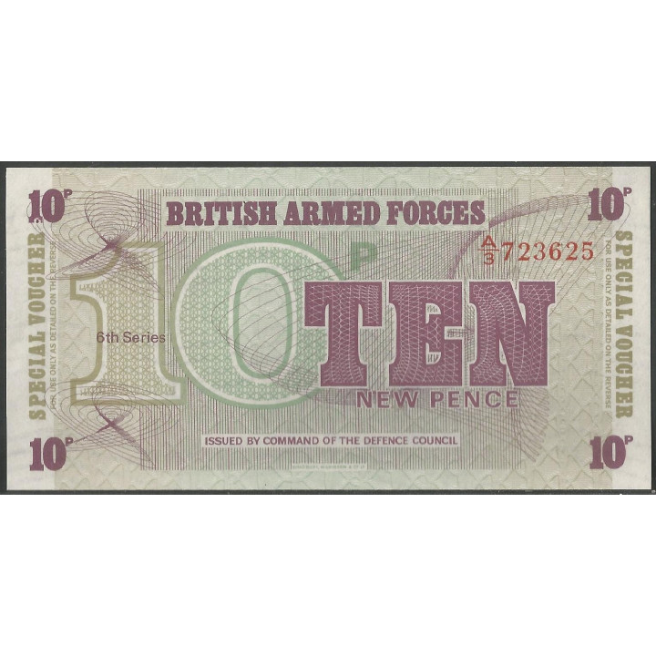 Inglaterra 10 New Pence ND1972 PM45