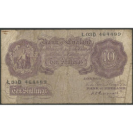 Inglaterra 10 Shillings ND1948-49 P368a