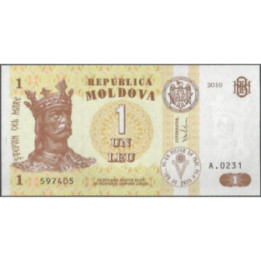 Moldavia 1 Leu 2010 P8h