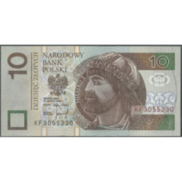 Polonia 10 Zlotych 25 Mar 1994 P173a