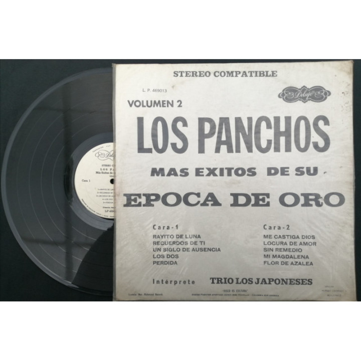Los Panchos Mas De Sus Exitos Epoca De Oro - Colombia reverso