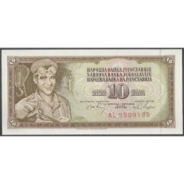 Yugoeslavia 10 Dinara 1 MAY 1968 P82a