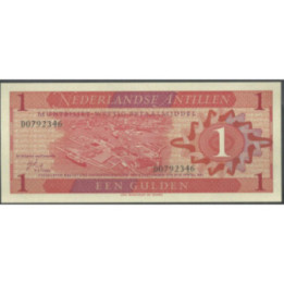 Antillas Holandesas 1 Gulden 8 Sep 1970 P20a