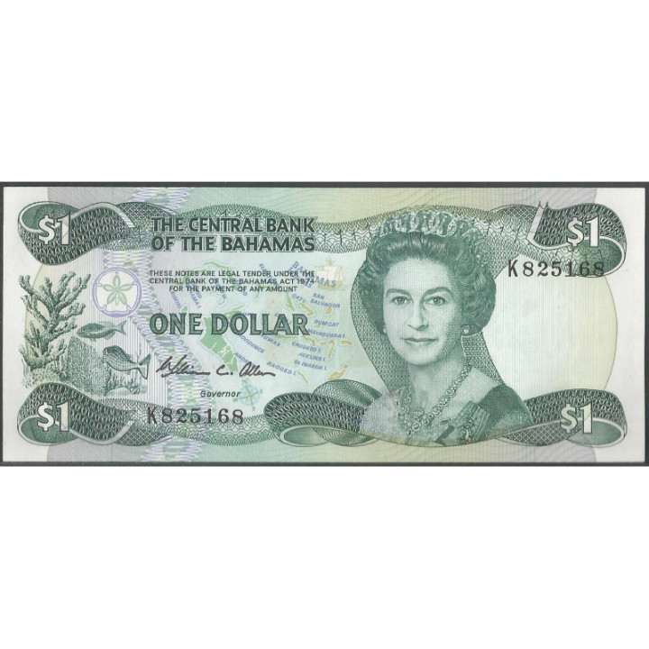 Bahamas 1 Dollar L1974 (84) P43a