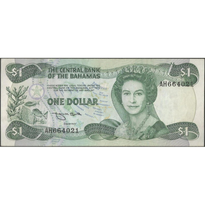 Bahamas 1 Dollar L1974 (84) P43b
