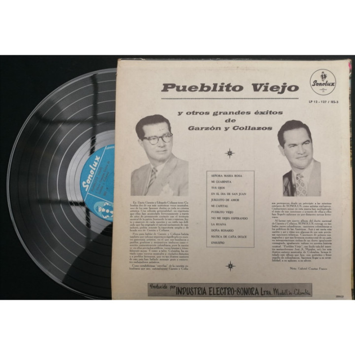 Los Hermanos Visconti Pueblito Viejo - Colombia reverso