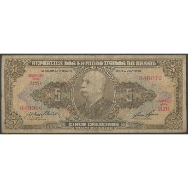 Brasil 5 Cruzeiros ND1953-9 P158e