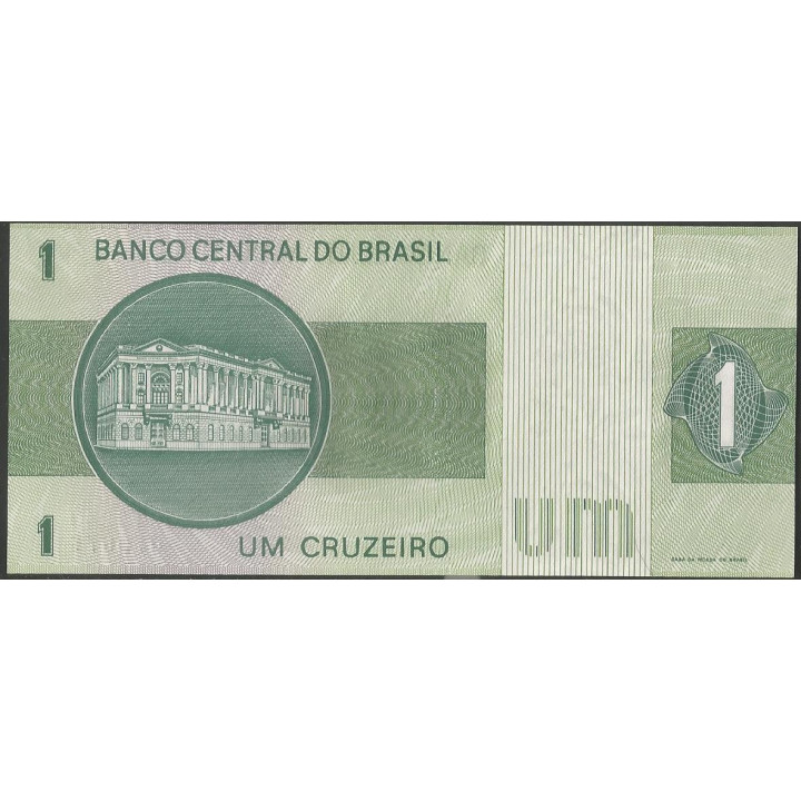Brasil 1 Cruzeiro ND1980 P191Ac reverso