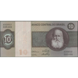 Brasil 10 Cruzeiros ND1970 P193a
