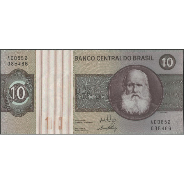 Brasil 10 Cruzeiros ND1970 P193a