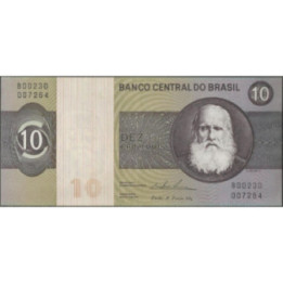 Brasil 10 Cruzeiros ND1974 P193b