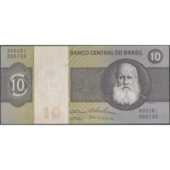 Brasil 10 Cruzeiros ND1979 P193c