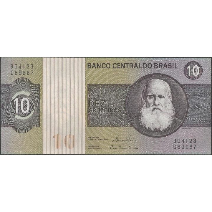 Brasil 10 Cruzeiros ND1980 P193e