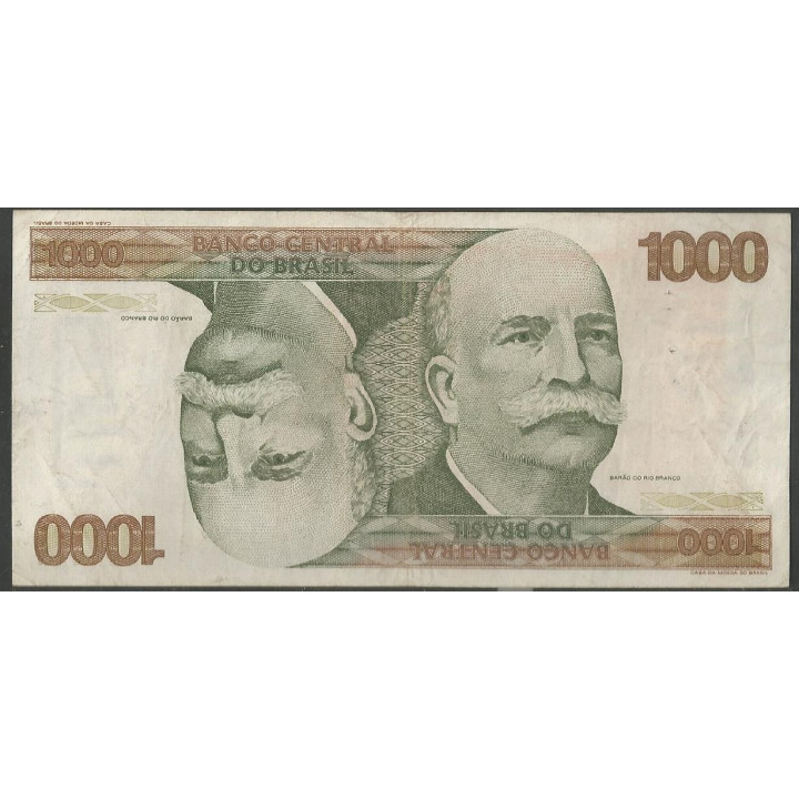 Brasil 1.000 Cruzeiros ND1978 P197a