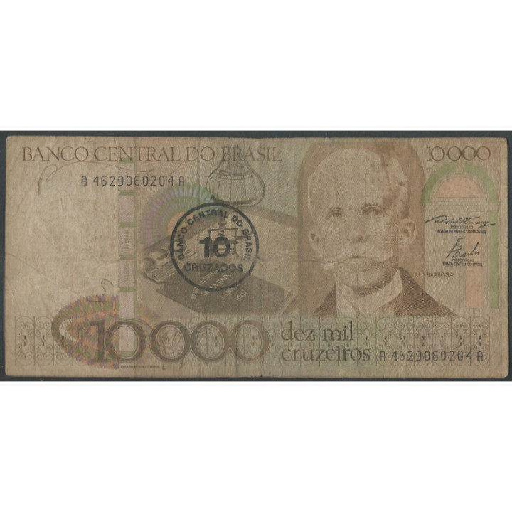Brasil 10 Cruzados ND1986 P206