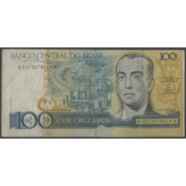 Brasil 100 Cruzados ND1986 P211a