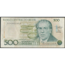 Brasil 500 Cruzados ND1987 P212b