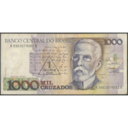 Brasil 1 Cruzado Nuevo ND1989 P216a