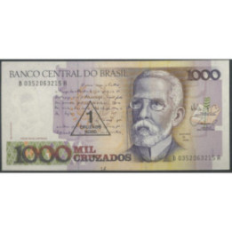 Brasil 1 Cruzado Nuevo ND1989 P216b