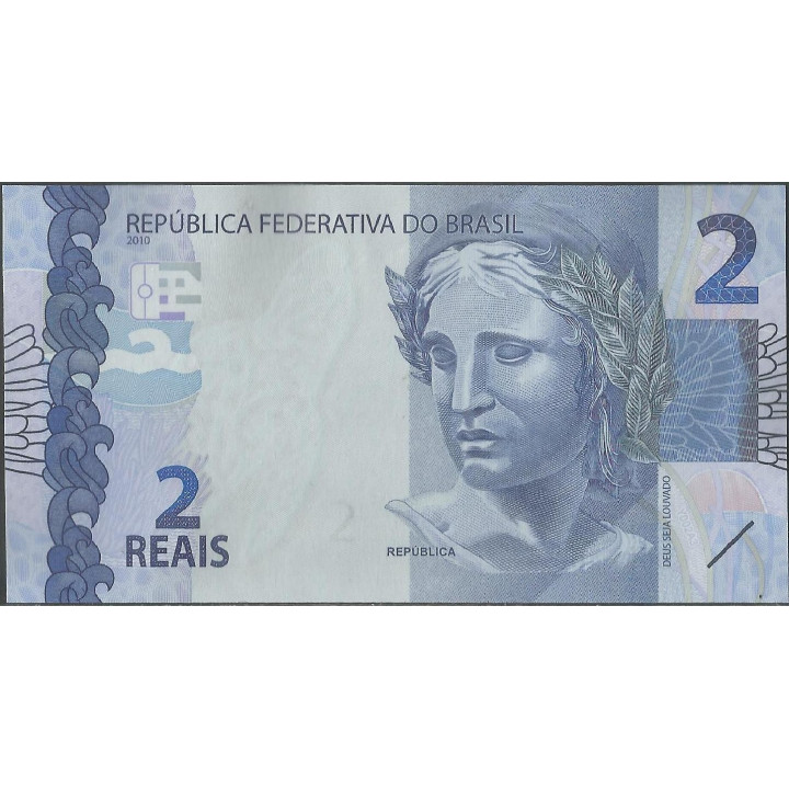 Brasil 2 Reales 2010 D P252d