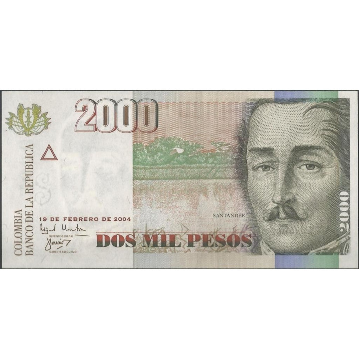 Billete de 2.000 Pesos 19 Feb 2004 BGW488
