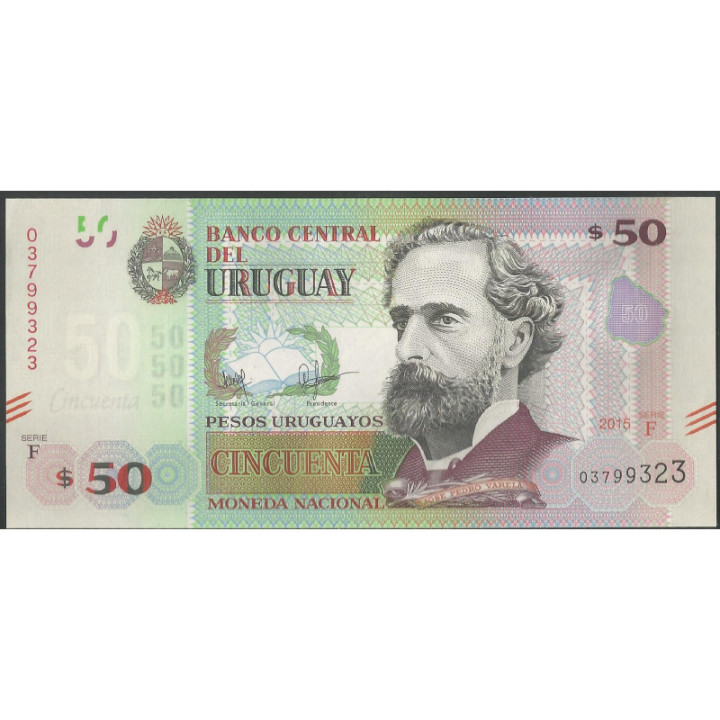Uruguay 50 Pesos 2015 F P94
