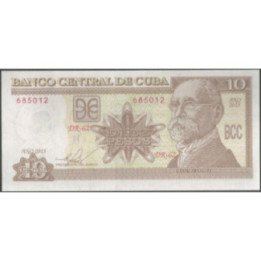 Cuba 10 Pesos 2015 P117q
