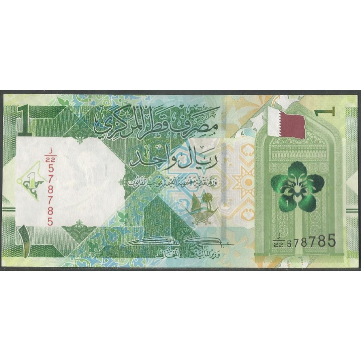 Qatar 1 Ryal ND2020 P32a