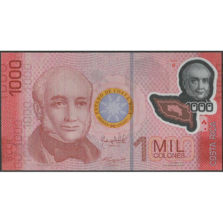 Costa Rica 1.000 Colones 11 Sep 2013 P274b