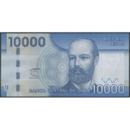 Chile 10.000 Pesos 2009 P164a